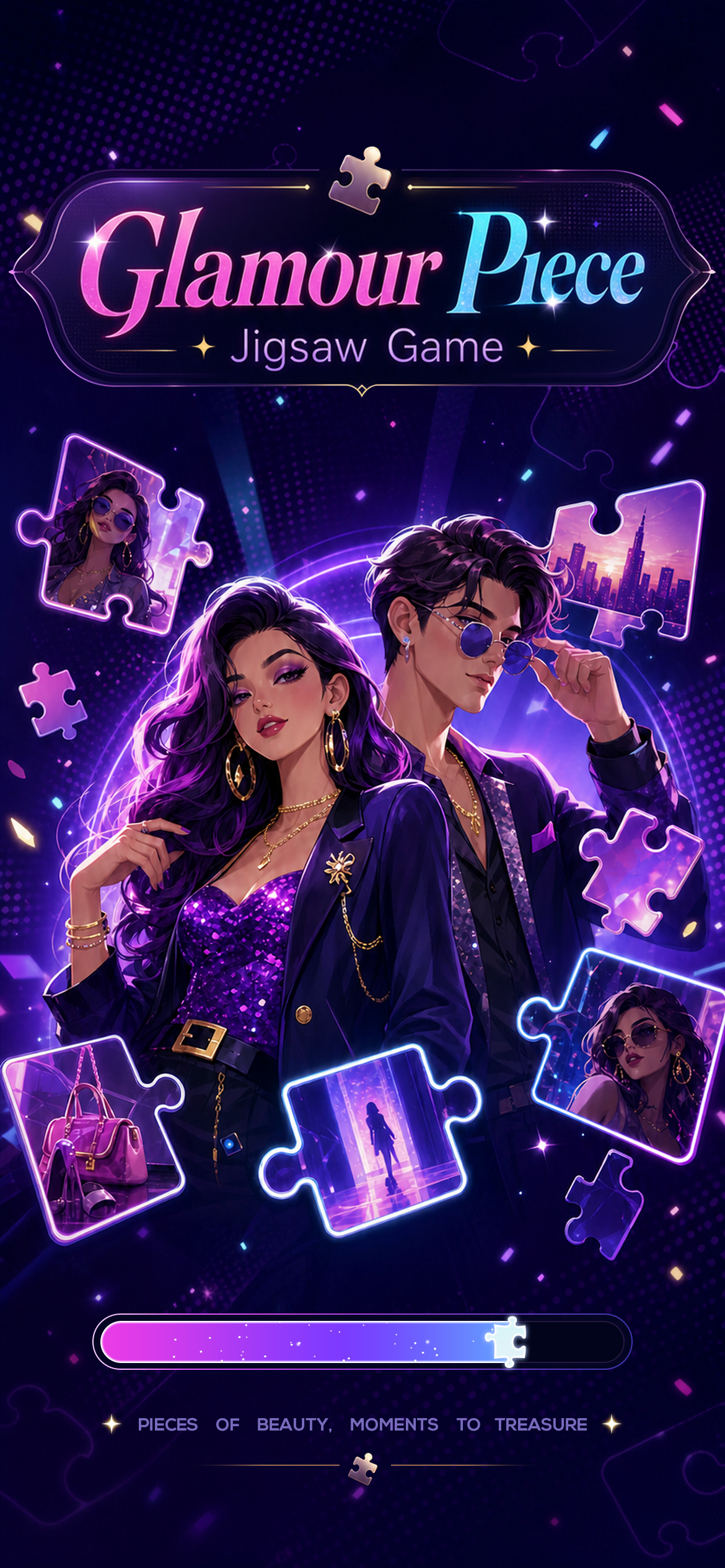 Glamour Piece Jigsaw Game cover art